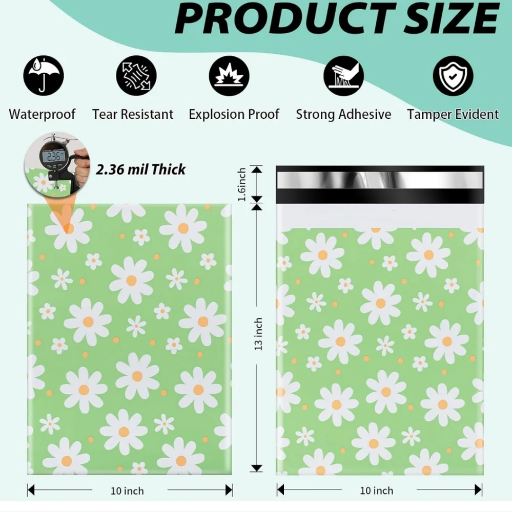 15 ct Chrysanthemum polymailers
